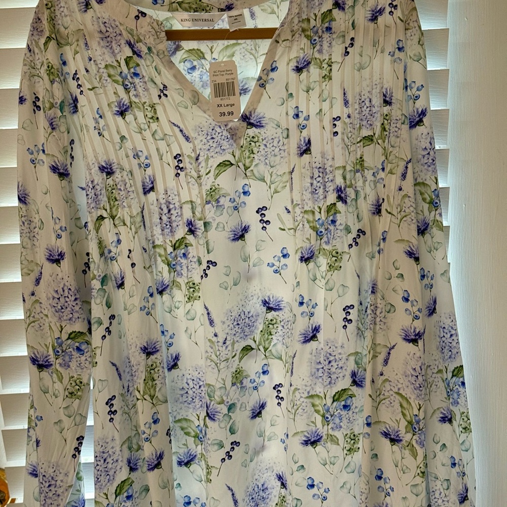 Floral Long Sleeve Blouse